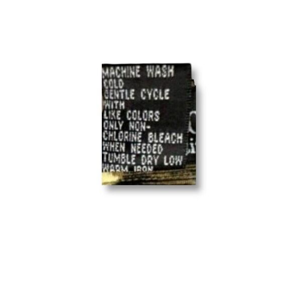 Style & Co 8P Multicolor Stretch Capri Pants Abstract Print Boho Side Slits Y2K - Picture 5 of 8